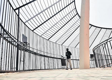 The tower was closed for the public in 2011 due to safety issues | P Jawahar