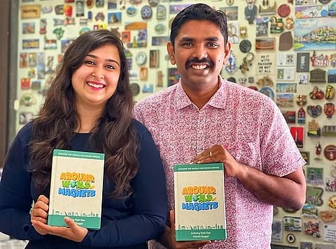 Hyderabad-based eye surgeon Dr Anthony Vipin Das and writer, content creator Vidushi Duggal have launched a book titled Around the World in Magnets.