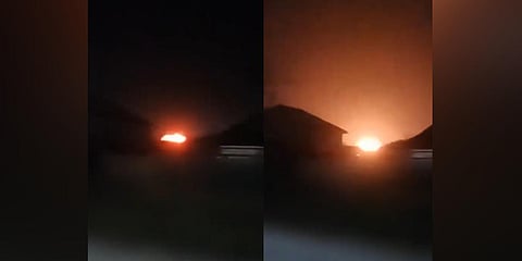 Screengrab from a video posted by the advisor to the Minister of Internal Affairs of Ukraine. (Screengrab | Anton Gerashchenko Twitter)