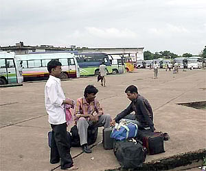 Baramunda bus stand in Bhubaneswar used for representational purpose only. (File Photo: Express)