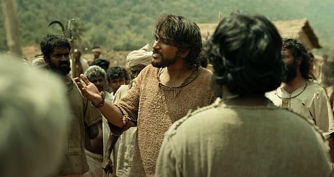 A still from the teaser of AR Murugadoss's '1947 August 16' starring Gautham Karthik in the lead. (Photo | YouTube screengrab)