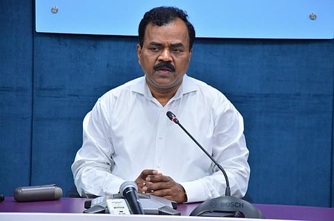 Hyderabad Metropolitan Water Supply and Sewerage Board (HMWS&SB) Managing Director, M Dana Kishore. (Photo | PTI)