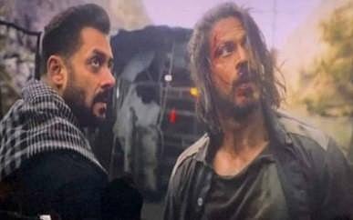 Salman Khan and Shah Rukh Khan (Photo | IANS)