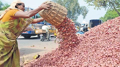 Perambalur has topped in shallot cultivation for a decade 