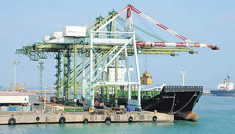 V O Chidambaranar Port  in Thoothukudi| file picture