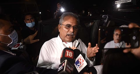 A file photo of Chhattisgarh Chief Minister Bhupesh Baghel. (Photo | Parveen Negi, EPS)