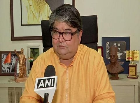 Ranjit Savarkar, grandson of VD Savarkar. (Photo | ANI Twitter)