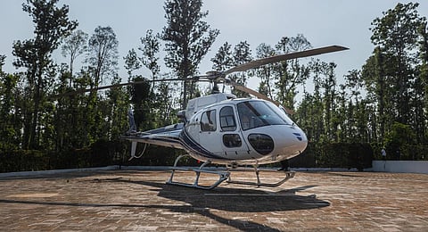 The existing helicopter service operated by Blade India connects the KIA airport with the HAL airport in the heart of the City