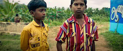 A still from the trailer of 'Siruvan Samuel'. (Photo | YouTube screengrab)