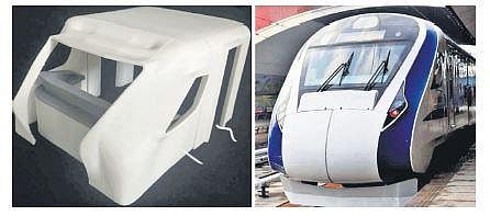 BFG supplies Fiberglass Reinforced Plastics parts to Vande Bharat Express