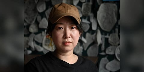 Chinese tattoo artist Song Jiayin (Photo | AFP)