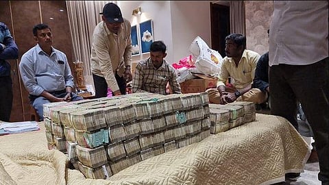 Karnataka Lokayukta traps BJP MLA’s son taking Rs 40 lakh bribe
