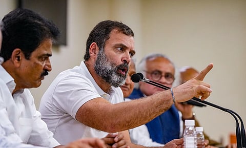 Congress leader Rahul Gandhi. (Photo | PTI)