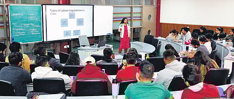 A class in session at OP Jindal Global University