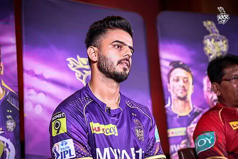 Kolkata Knight Riders head coach Chandrakant Pandit. (Photo | KolkataKnightRiders Twitter)