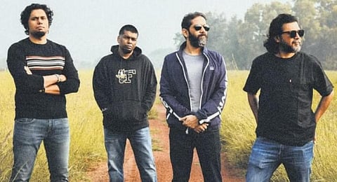 L-R: Bruce Lee Mani, Leslie Charles, Tony Das and Rajeev Rajagopal