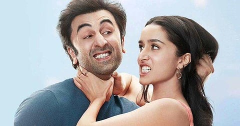 Ranbir Kapoor and Shraddha Kapoor in 'Tu Jhoothi Main Makkaar'.