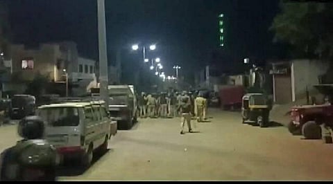 A clash broke out between groups in the Kiradpura area of Chhatrapati Sambhaji Nagar (earlier known as Aurangabad) on Wednesday night. (Photo | ANI Twitter)