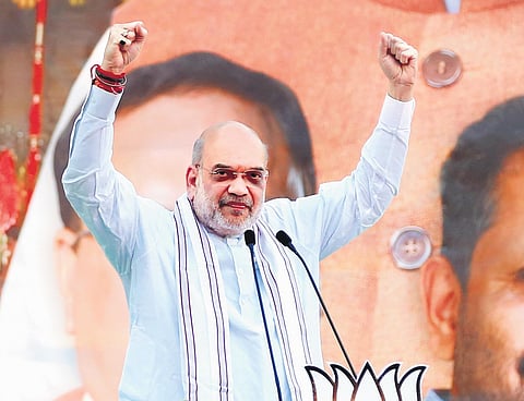 Union Home Minister Amit Shah. (Photo| T P Sooraj, EPS)