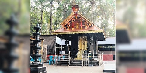Chirakkal Chamundi Kottam where the perumkaliyattam would be held in April 