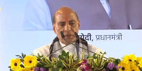 Defence Minister Rajnath Singh (Photo | Twitter)