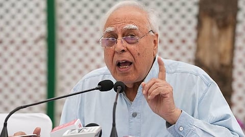 Rajya Sabha MP and senior Supreme Court lawyer Kapil Sibal.