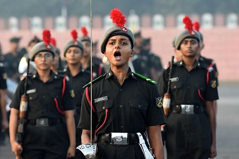 The officers training academy in Chennai is the only defence institution that has been training women officers in India for the past 30 years. (Photo | Ashwin Prasath, EPS)