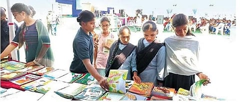 Bibliophiles flock to book fair in Karimnagar