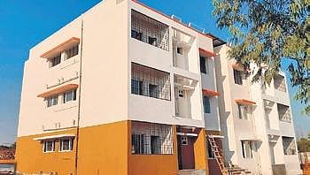 Shramika Niwas in Badanahalli of Doddaballapura taluk