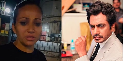 Nawazuddin Siddiqui (Right) and his wife Aaliya (Photo | Instagram)