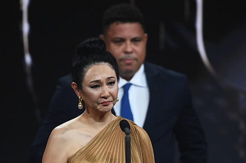 Marcia Cibele Aoki, Pele's third and last wife. (Photo | AFP)
