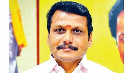 Electricity Minister V Senthil Balaji