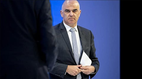 Switzerland President Alain Berset. (Photo | AFP)
