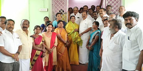The MLA was speaking on the occasion of inducting a BJP OBC wing woman leader, Gomathi, into AIADMK on Wednesday.