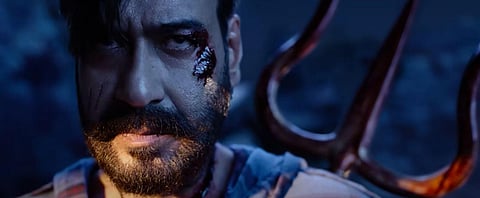 A still from the trailer of Ajay Devgn-starrer Bholaa. (Photo | YouTube screengrab)