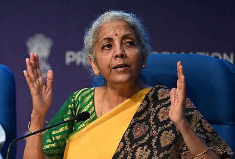Finance Minister Nirmala Sitharaman