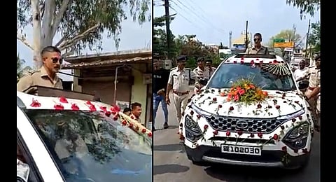 Surendra Swarnkar was suspended on grounds of ‘inappropriate conduct’.