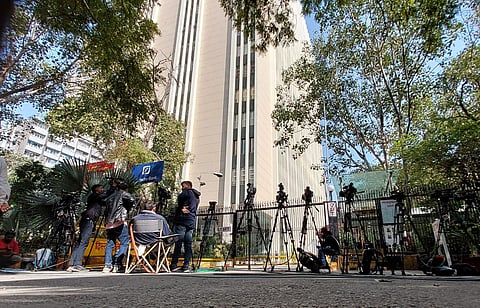 A file photo of the BBC offices in New Delhi, used for representative purposes only. (Photo | Shekhar Yadav, EPS)