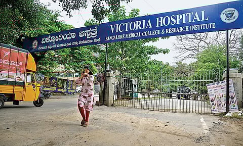 Victoria Hospital in Bengaluru which has the highest capacity of 48 cadaver cabinets in Karnataka. | VINOD KUMAR T