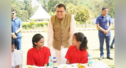 Dehradun Diary: School kids’ day out at CM Dhami’s house