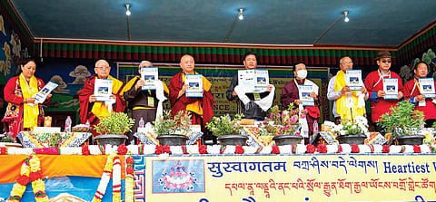 Himalayan Buddhist leaders meet at last Indian village on Arunachal border