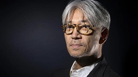 Ryuichi Sakamoto was perhaps best known internationally for his film soundtracks. (File Photo | AFP)