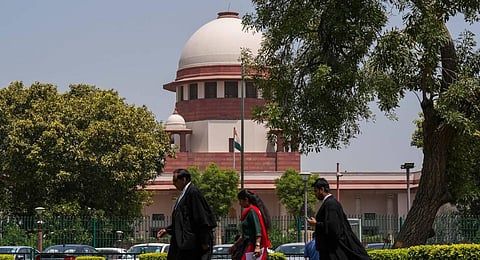 The Supreme Court of India building, in New Delhi, Tuesday, April 18, 2023. (Photo | PTI)
