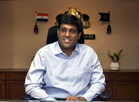 Ernakulam District Collector N S K Umesh . Express Photo by A Sanesh