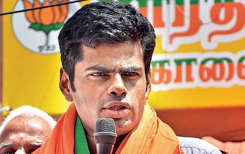 BJP state president K Annamalai