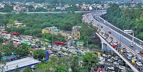 Traffic woes to linger at Ashram extension flyover in Delhi