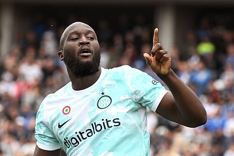Inter Milan's Belgian forward Romelu Lukaku. ( Photo | AFP)