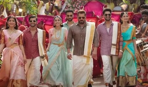 A still from the film Kisi Ka Bhai Kisi Ki Jaan