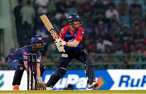 Delhi Capitals captain David Warner. (Photo | PTI)