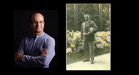 Filmmaker Ganesh Shankar Raj and (inset) HC Javaraya